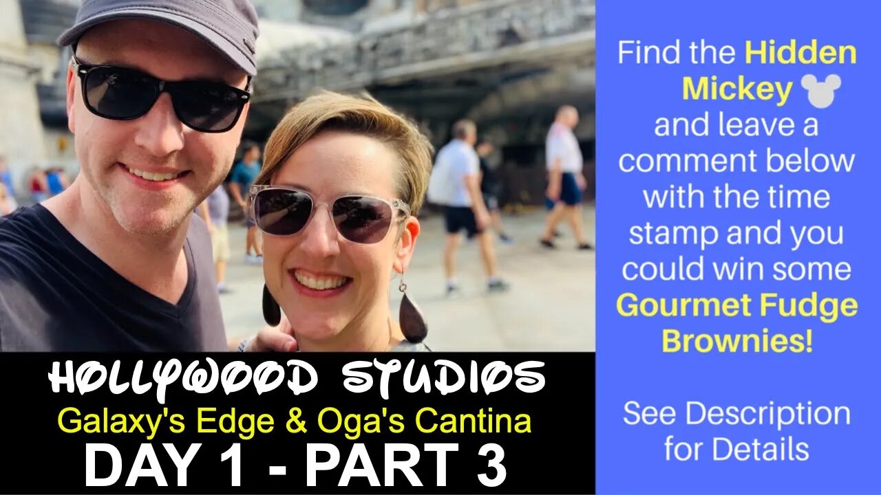 Star Wars Galaxy's Edge & Oga's Cantina - Hollywood Studios - Disney Vlog Day 1 Part 3