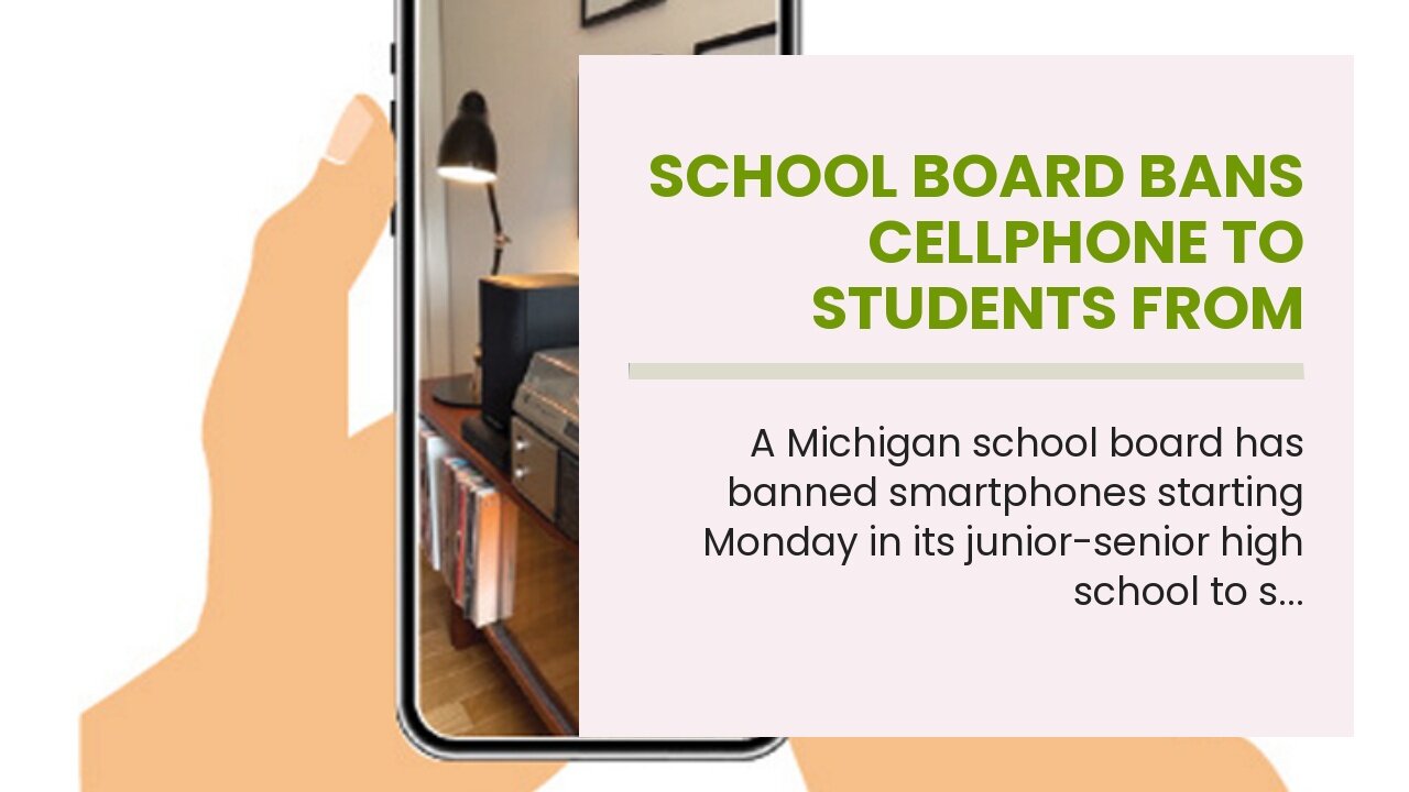 School board bans cellphone to students from airdropping threats of violence