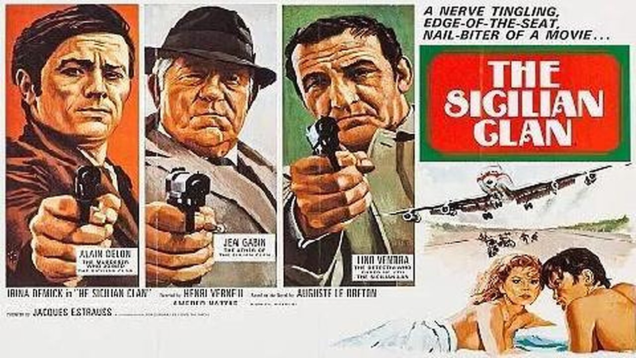 THE SICILIAN CLAN 1969 Before "Godfather" Came This Expose of the Sicilian Mafia FULL MOVIE HD & W/S