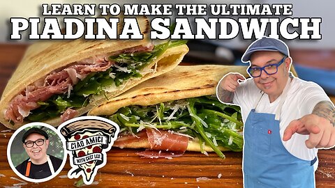 Learn to Make the Ultimate Piadina Sandwich