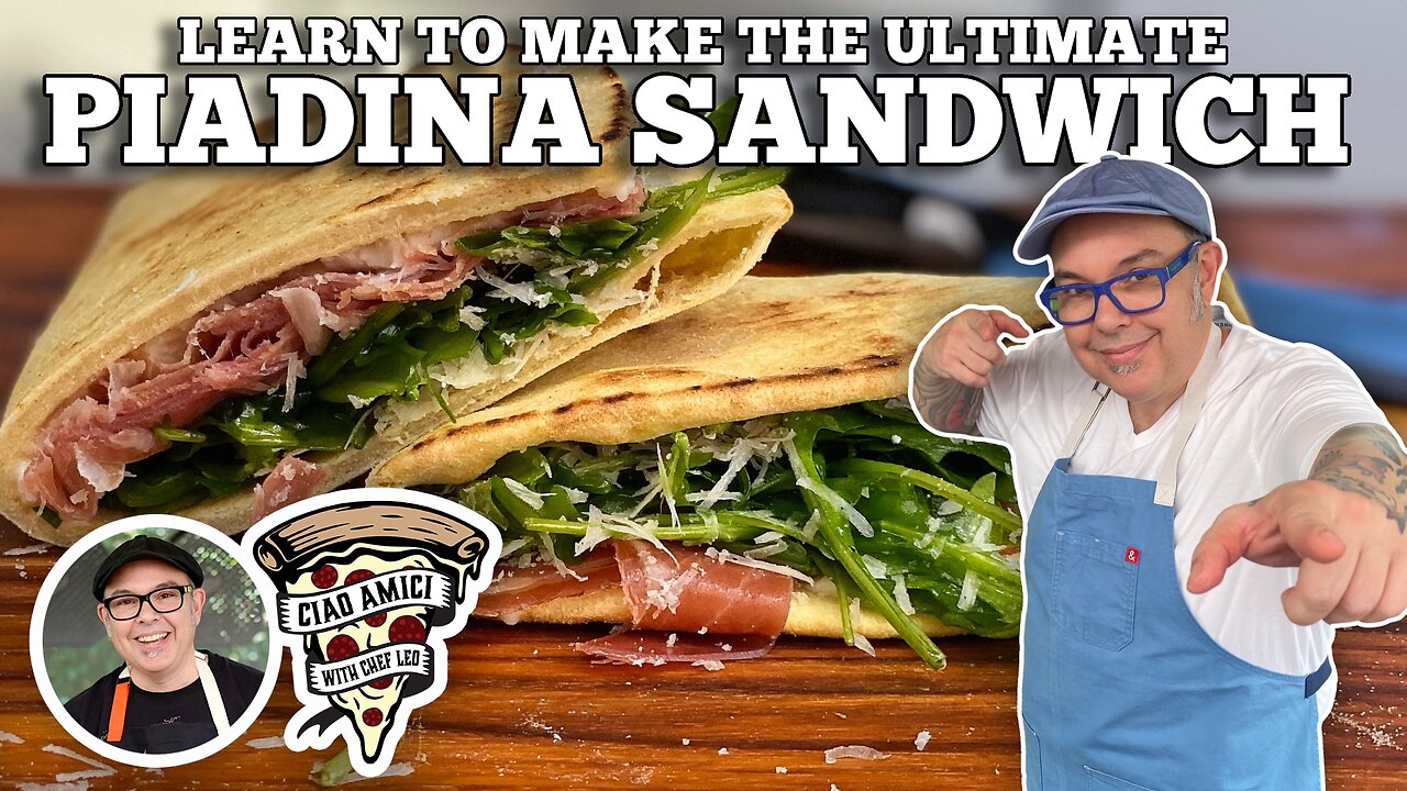 Learn to Make the Ultimate Piadina Sandwich