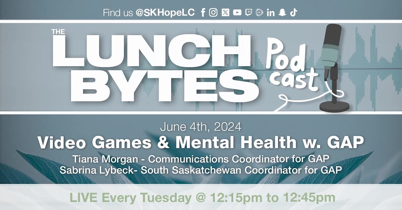 Video Games & Mental Health w. GAP