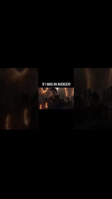 If I was an avenger