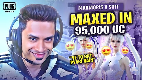 MAXING OUT NEW MARMORIS X-SUIT IN 95000 UC 😱🔥- PUBG MOBILE