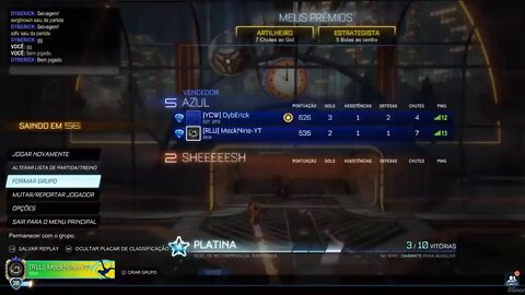 ROCKET LEAGUE - C1 Com Habilidades De Ouro