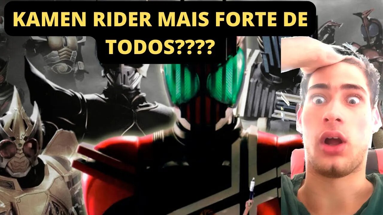 KAMEN RIDER DECADE O RIDER MAIS FORTE DE TODOS?