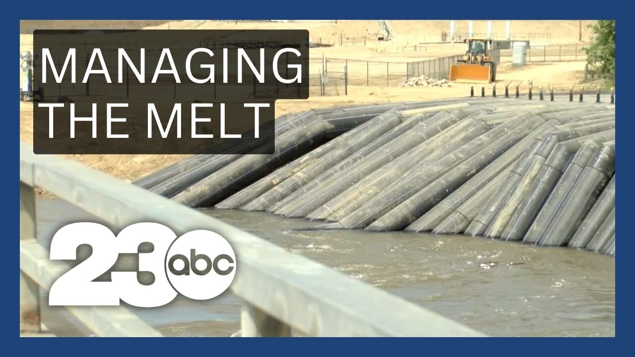 River siphons installed in Bakersfield to help manage meltwater