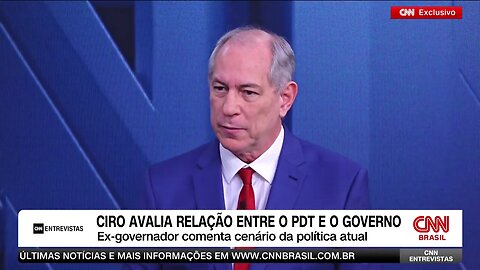 Ciro Gomes dá entrevista com polêmica à CNN