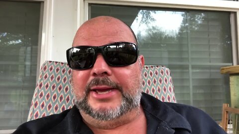 Fat guy with big sunglasses