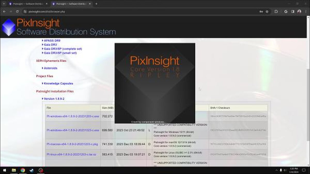 PixInsight Basics - Installation