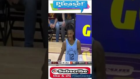 JA MORANTS NBA HIGHLIGHTS SHORTS 6
