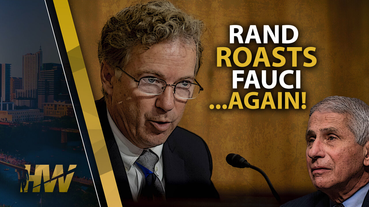 RAND ROASTS FAUCI...AGAIN!