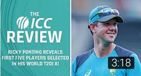 Ricky Ponting’s first five picks for a World T20I XI | ICC Review