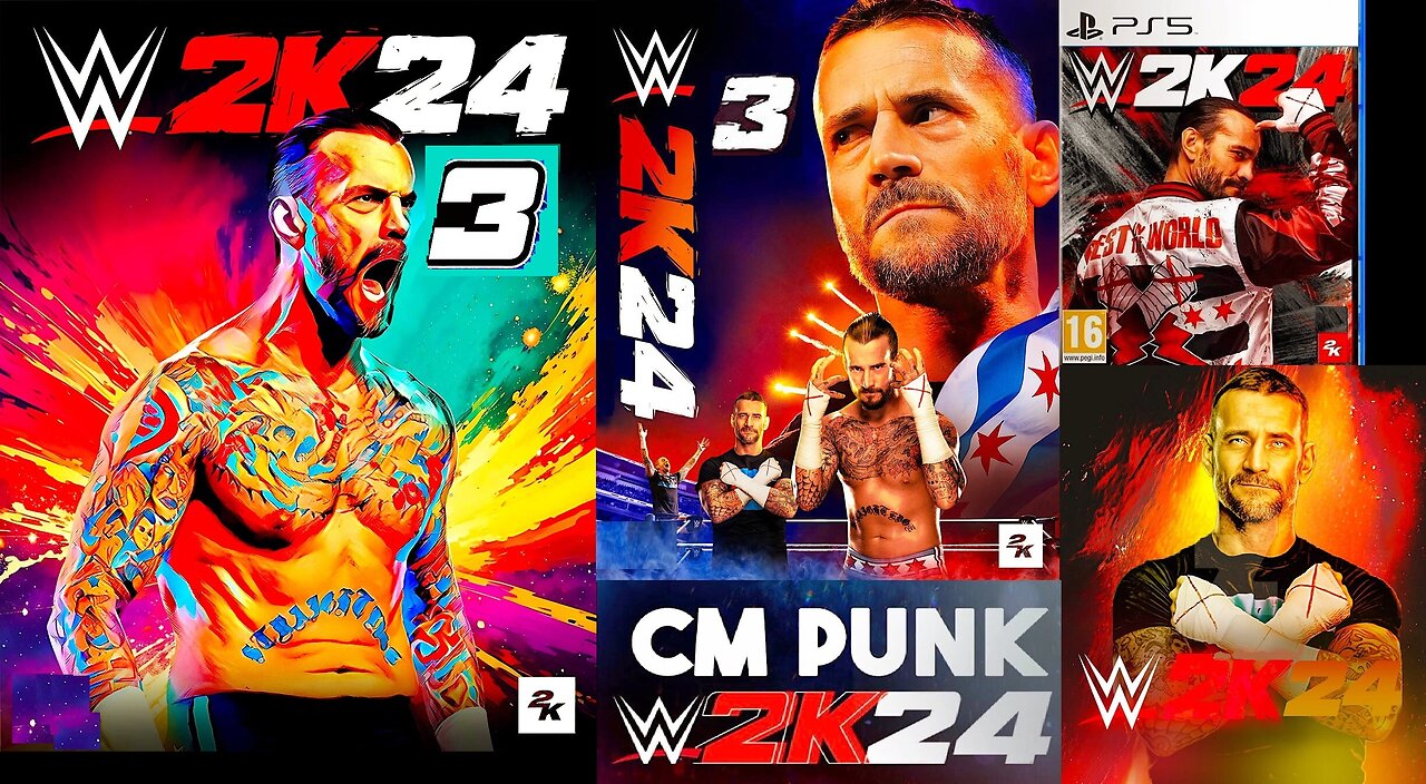 WWE2K24 : ECW PUNK PACK Part 3️⃣ ✖️🏆✊🏻⚡️⚡️✊🏻❌❌🍕 (PS5🎮)