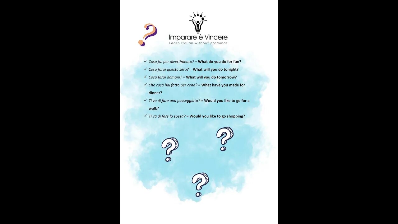 Common Italian questions 2 #italianteacher #learnitalianonline #learnitalianlanguage #italian