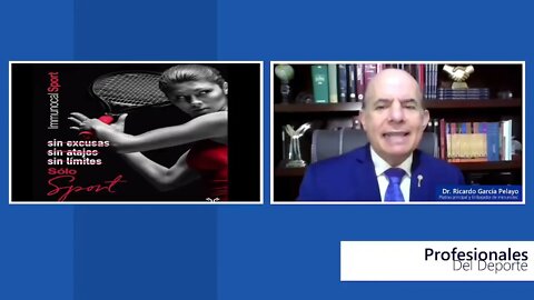 Platica completa de profesionales del deporte hablando de Immunocal