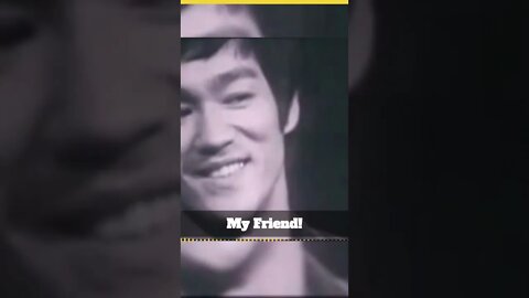 BRUCE LEE : BE LIKE WATER MY FRIEND