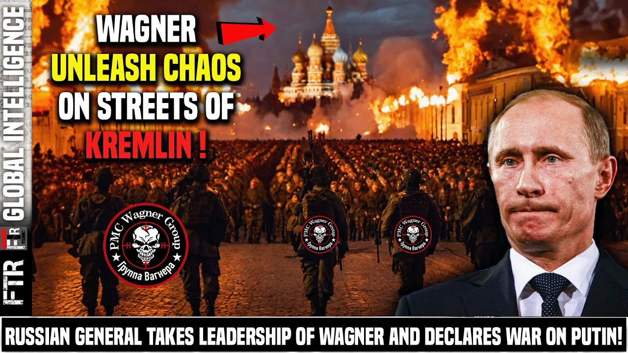 New Wagner Leader Has Declared War on the Kremlin! All Wagner Soldiers on the Streets of Moscow!