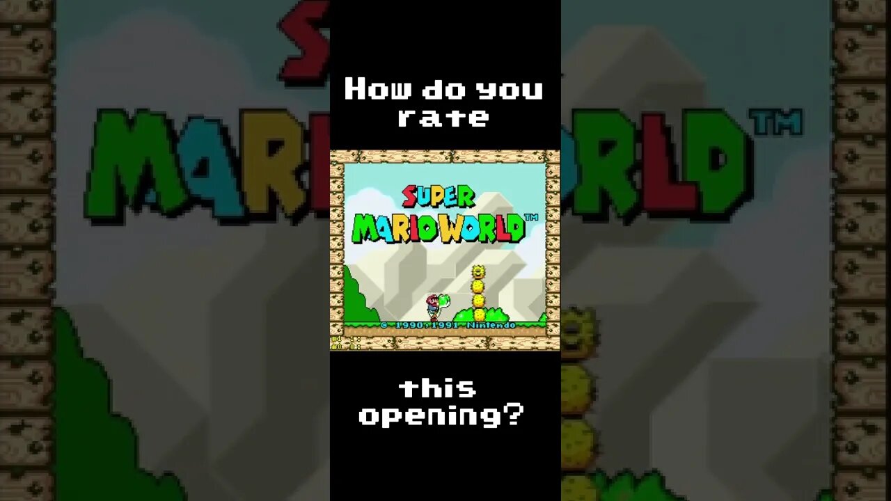 how do you rate this opening? #shorts