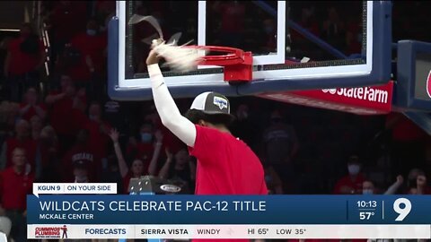 Wildcats celebrate Pac-12 Title