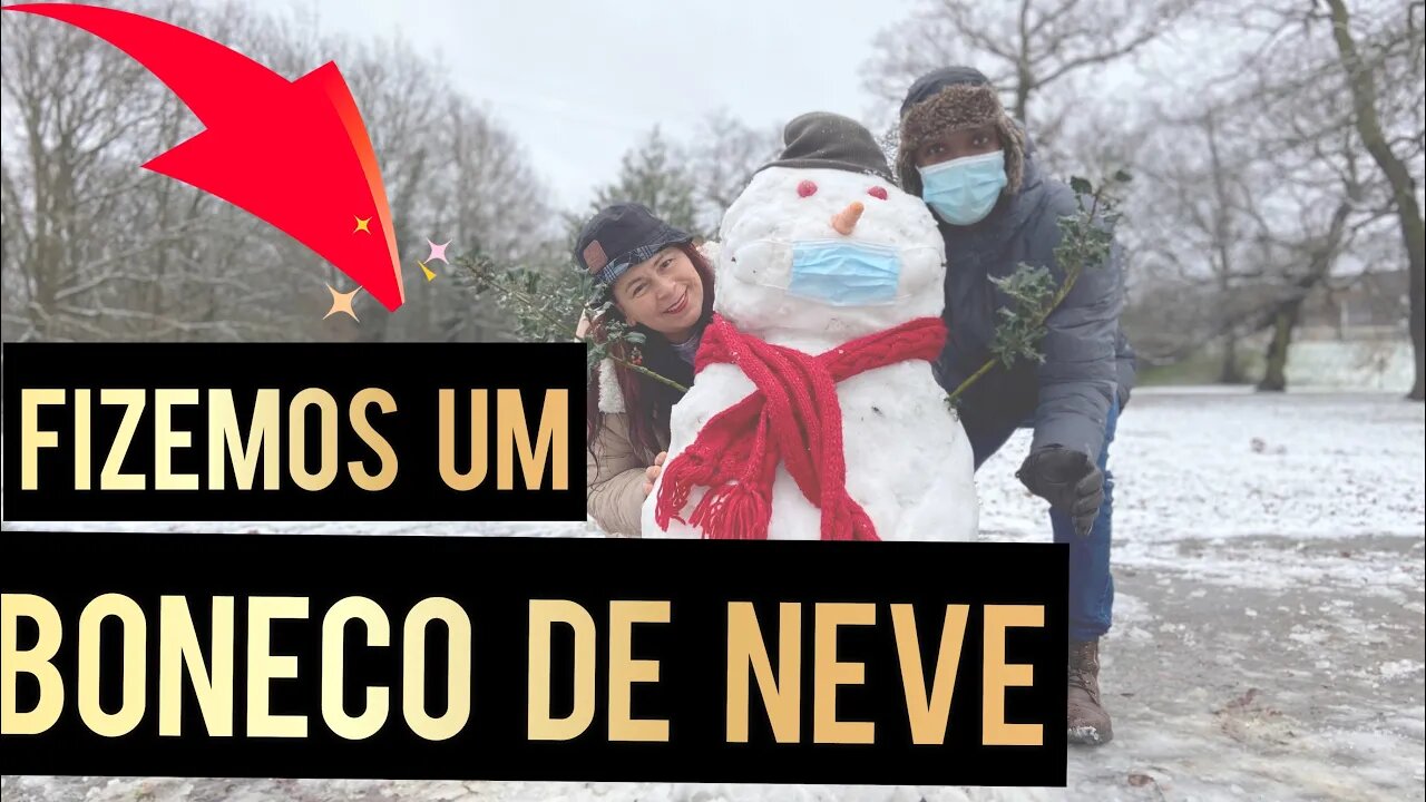 O QUE FAZER EM LONDRES COM NEVE? Negritinh Pelo Mundo