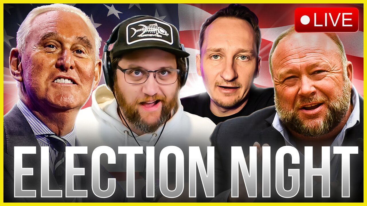 We Proved Them WRONG Again! Live Results W/ Alex Jones, Roger Stone & TheQuartering