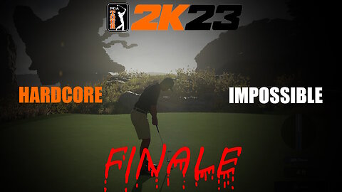 (PGA Tour 2K23) Hardcore Impossible Halloween Gameplay Round Finale