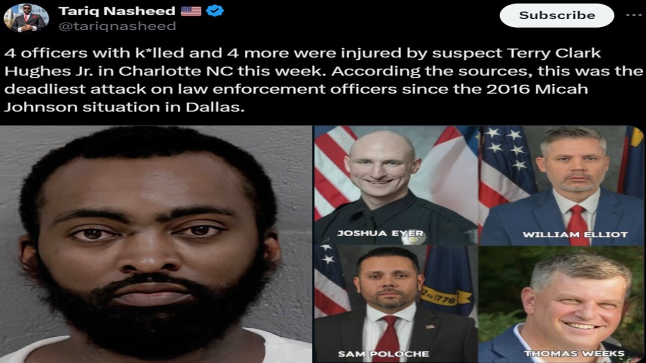 Tariq Nasheed Uses Twitter X To Push Cop Killing Agenda To FBA Black Men! Has He Gone Too Far?