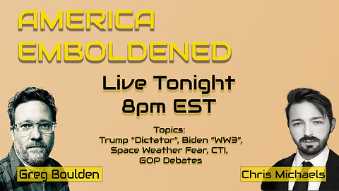 America Emboldened LIVE December 7th