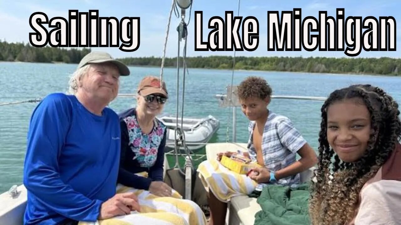 Sailing Lake Michigan, 100(ish) Year-Old Boat Mini-Tour, And Beaver Island Summer Guests Ahoy! |105|