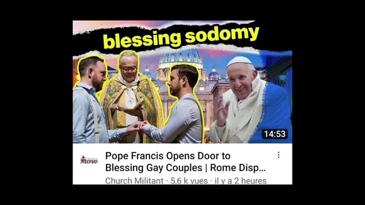 Bergoglio le Petit-Ami des Sodomites