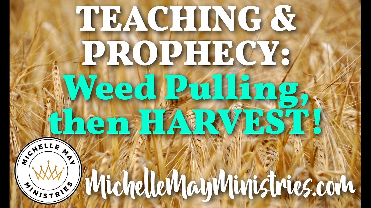 Teaching & Prophecy: Weed Pulling, then HARVEST!