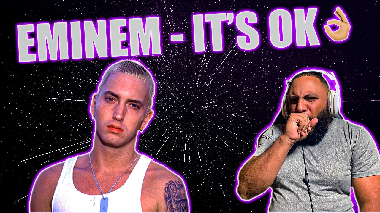 EVERYTHING RHYMED & MADE SENSE!! | Eminem - "It's Ok" 1996 | (REACTION!!!)