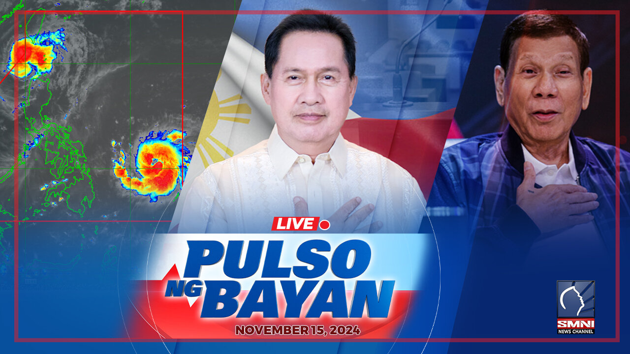 LIVE: Pulso ng Bayan with Admar Vilando at Jade Calabroso | November 15, 2024