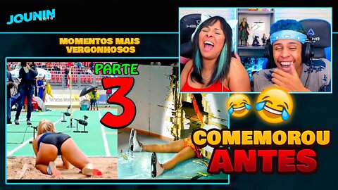 🔴 Os Momentos mais Vergonhosos nos Esportes PARTE 3 | [React em Casal] 🔥