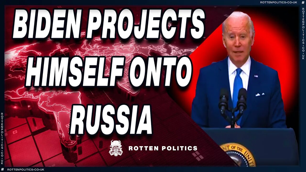 Biden's brain melts trying to project onto Russia
