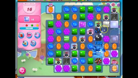 Candy Crush Level 2816 Talkthrough, 30 Moves 0 Boosters