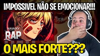 REACT O QUÃO CRUEL ESSE MUNDO ERA | Cinematic | Armin (Shingeki no Kyojin) | Hawky