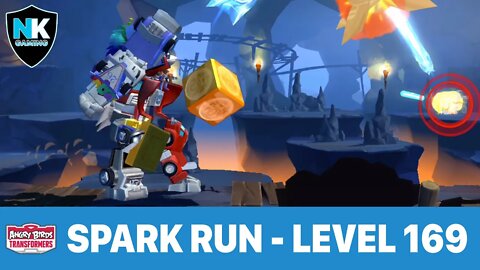 Angry Birds Transformers 2.0 - Spark Run Series - Level 169 - Featuring Optimus Maximus