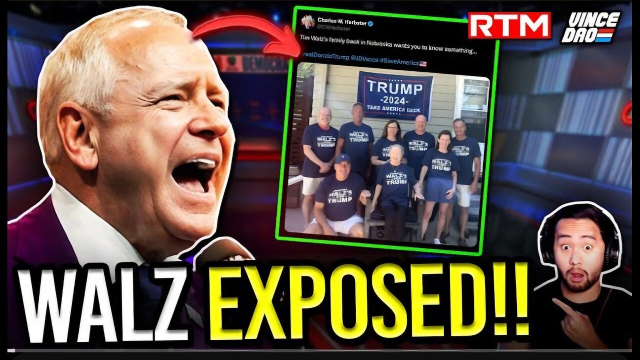 Tim Walz GOES QUIET After His Family CONDEMNS HIM & ENDORSES Trump!