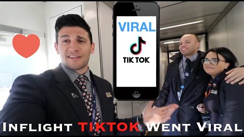 Making Viral TikToks as a Flight Attendant VLOG