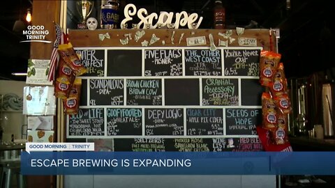 Trinity's Escape Brewing plans expansion