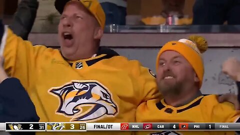 Nashville Predators are ON FIRE right now...