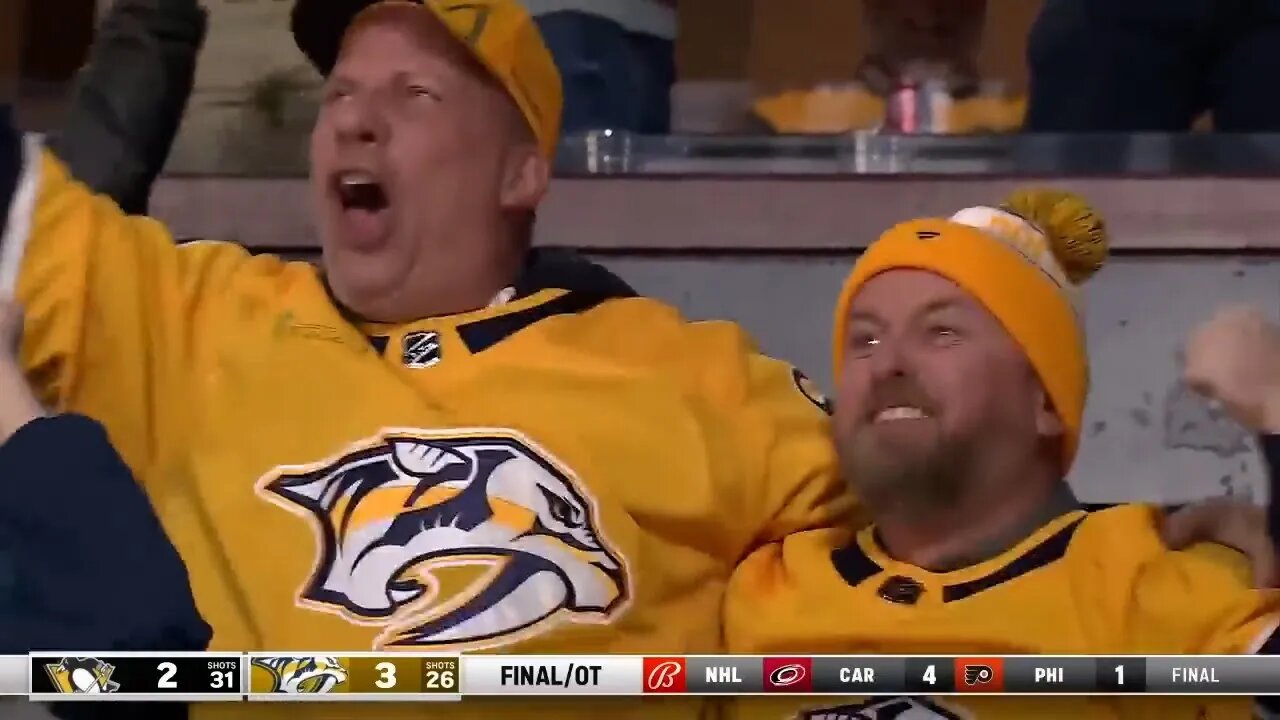 Nashville Predators are ON FIRE right now...