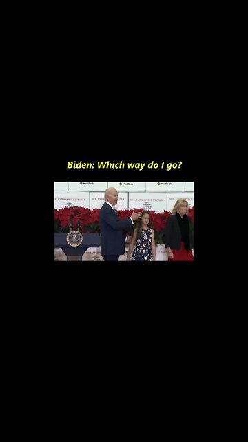 Biden: Which Way Do I go??
