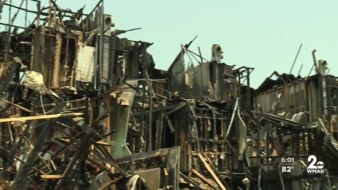 26 people displaced from townhomes that caught fire in Aberdeen