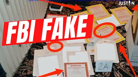 FAKE: Jack Smith just admitted the FBI FAKED classified docs evidence in Mar-A-Lago raid