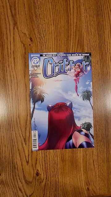 Critter #4 Antarctic Press #QuickFlip Comic Review Tom Hutchison,Fico Ossio #shorts