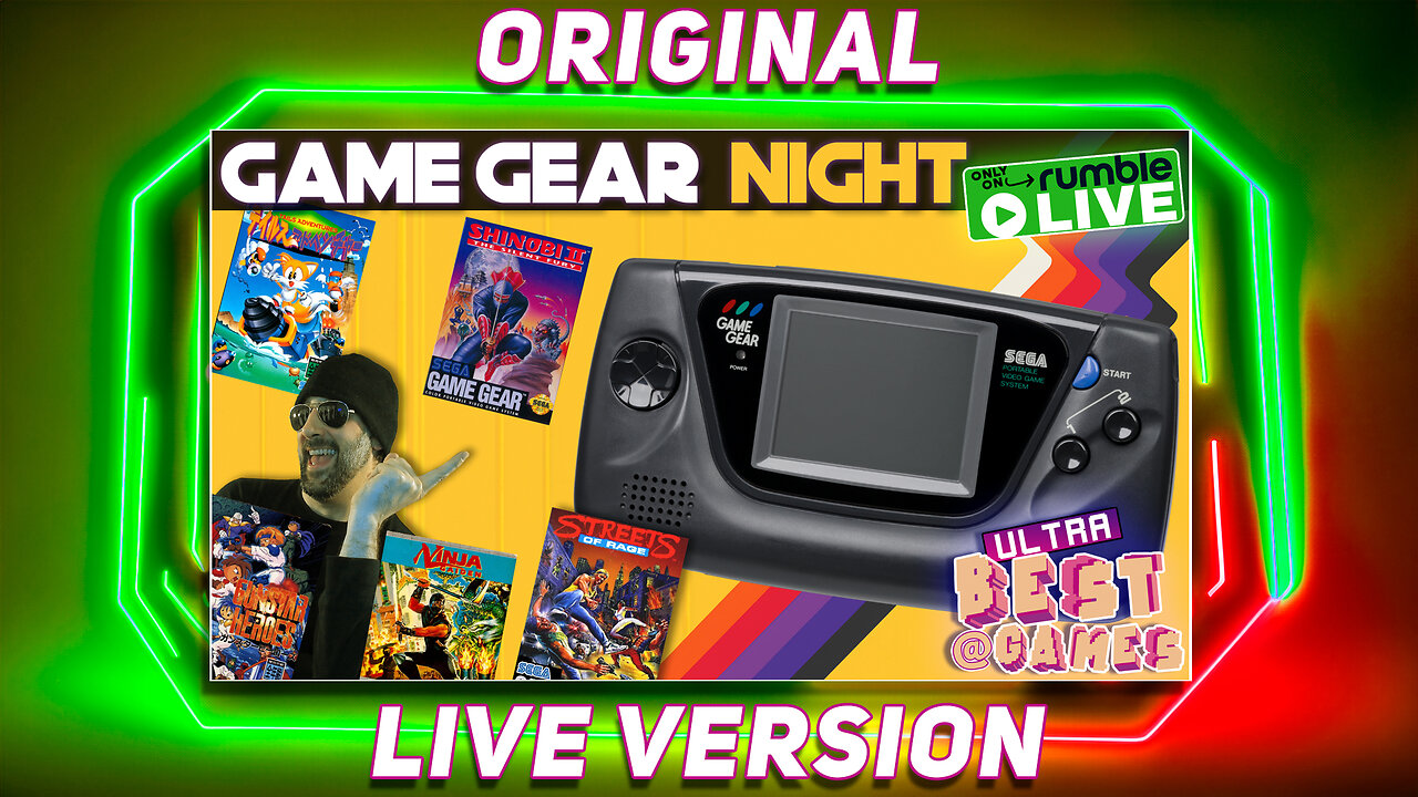 Sega Game Gear Night | ULTRA BEST AT GAMES (Original Live Version)