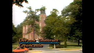 August 26, 1986 - Historian John Baughman on DePauw University's Sesquicentennial